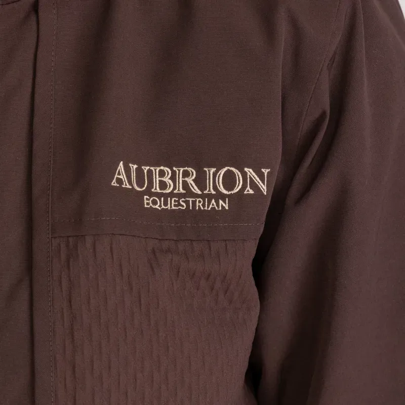 Aubrion Equestrian Winter Coat in Espresso-2