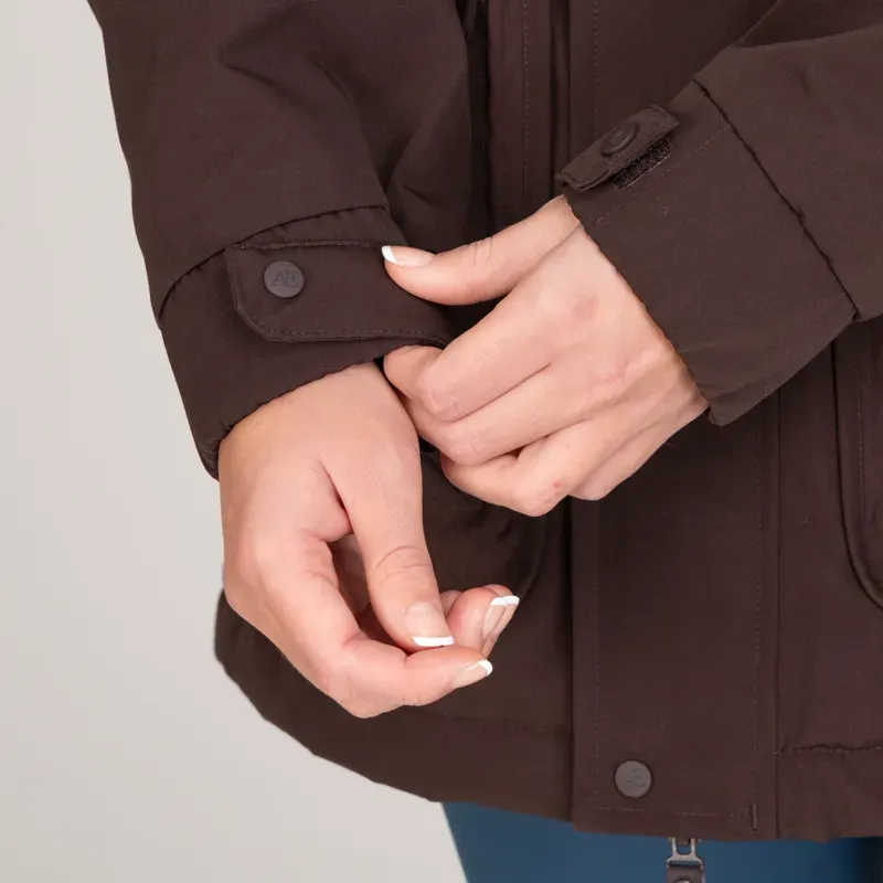 Aubrion Equestrian Winter Coat in Espresso-4