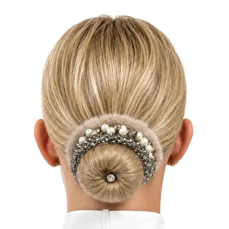 Equetech Competition Bun Kit Brunette/Beige-1