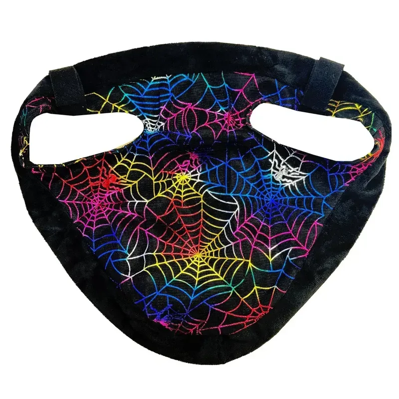 Equetech Cobweb Spider Halloween Horse Hat in Purple