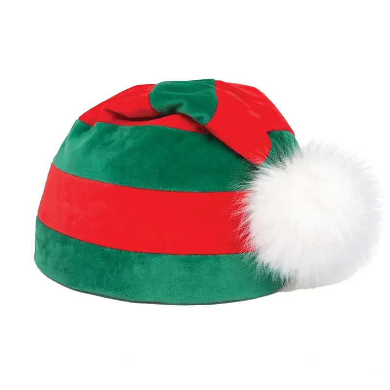 Equetech Childs Elf Christmas Hat Silk in Green-1
