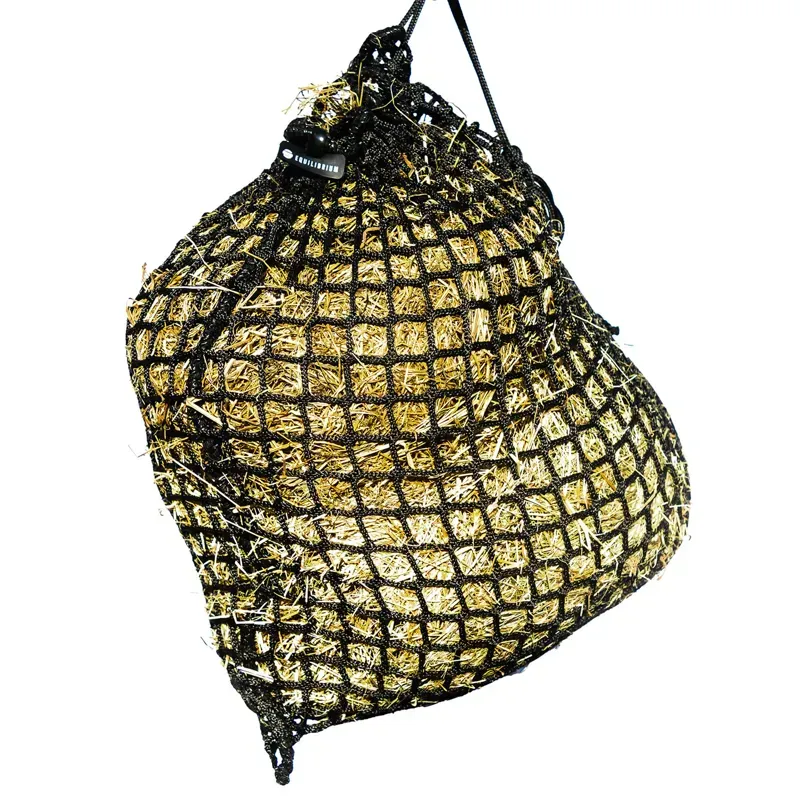 Equilibrium Large 8kg 3cm PortionPacer Haynet Slow Feeder in Black