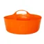 Red Gorilla Mini Shallow 5l Gorilla Tub in Orange