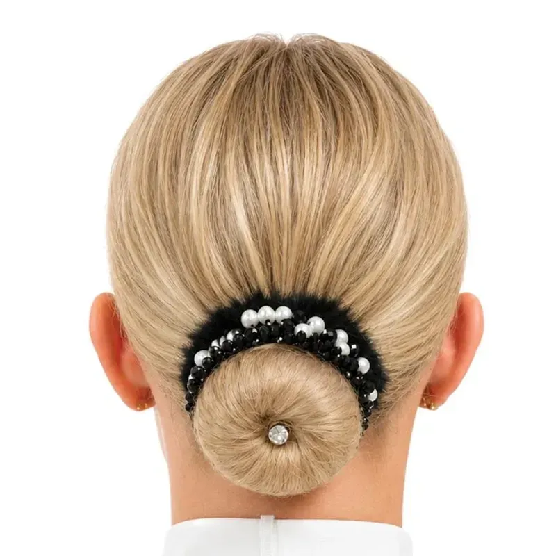 Equetech Competition Bun Kit Brunette/Black-1