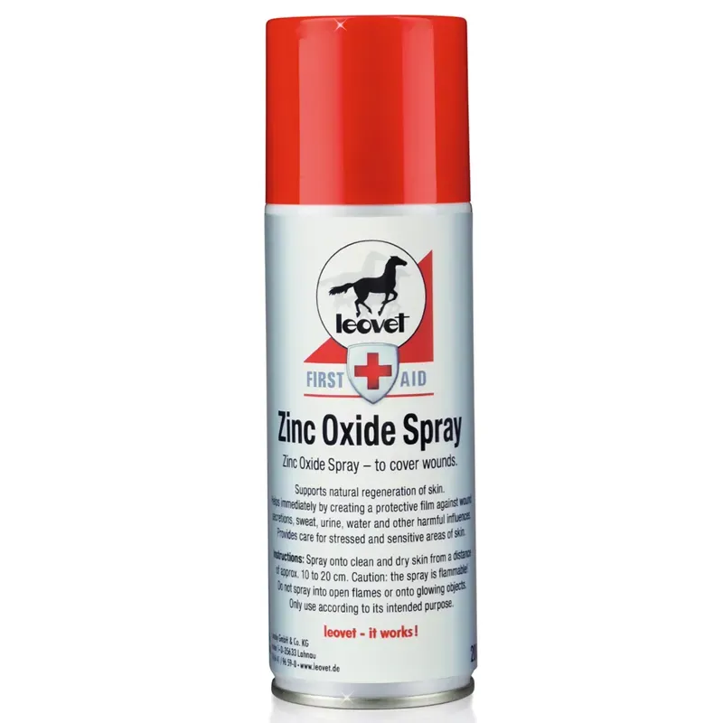 Leovet 200ml Zinc Oxide Spray in White