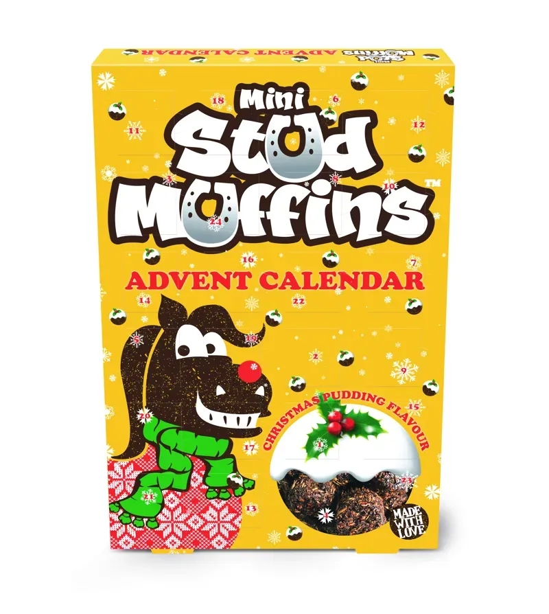 Likit Stud Muffins Mini Christmas Advent Calendar in Yellow