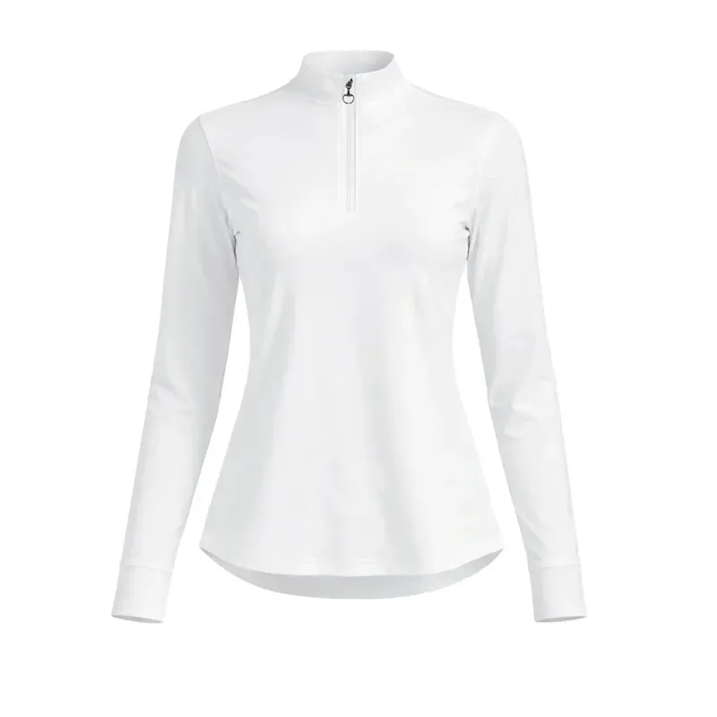 Equetech Ladies Thermal Winter Stock Shirt in White
