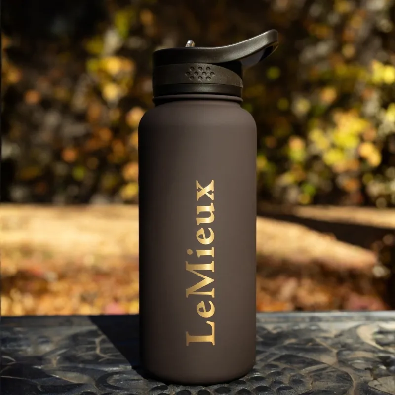 LeMieux 0.9L Water Bottle - Cocoa-1