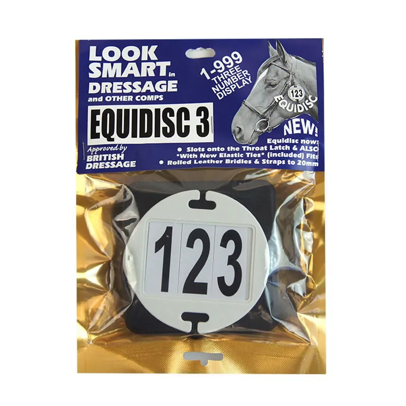 Baker-Mac Equidisc Number Holder - 3 Numbers-1