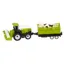 Farmer Giles Combine Harvester and Trailer Toy Set - Cow