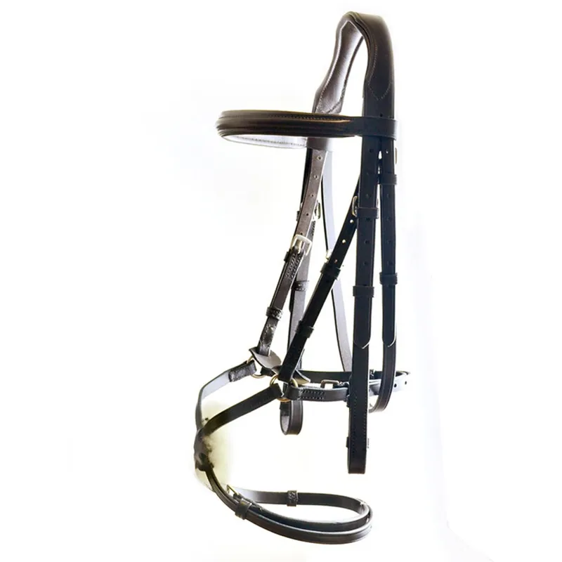 Dever Classic Comfort Figure 8 Bridle - Brown-1