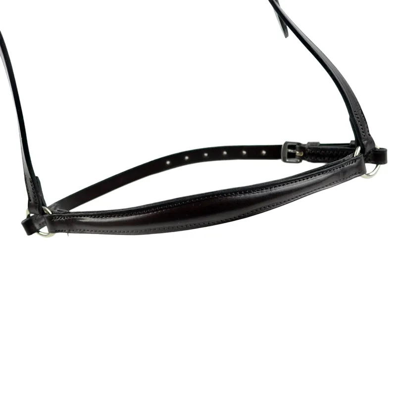 Dever Classic Comfort Drop Cavesson Noseband - Black-4