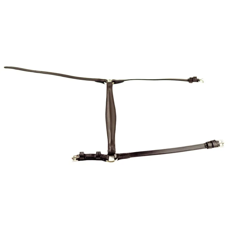 Dever Classic Comfort Drop Cavesson Noseband - Brown-2