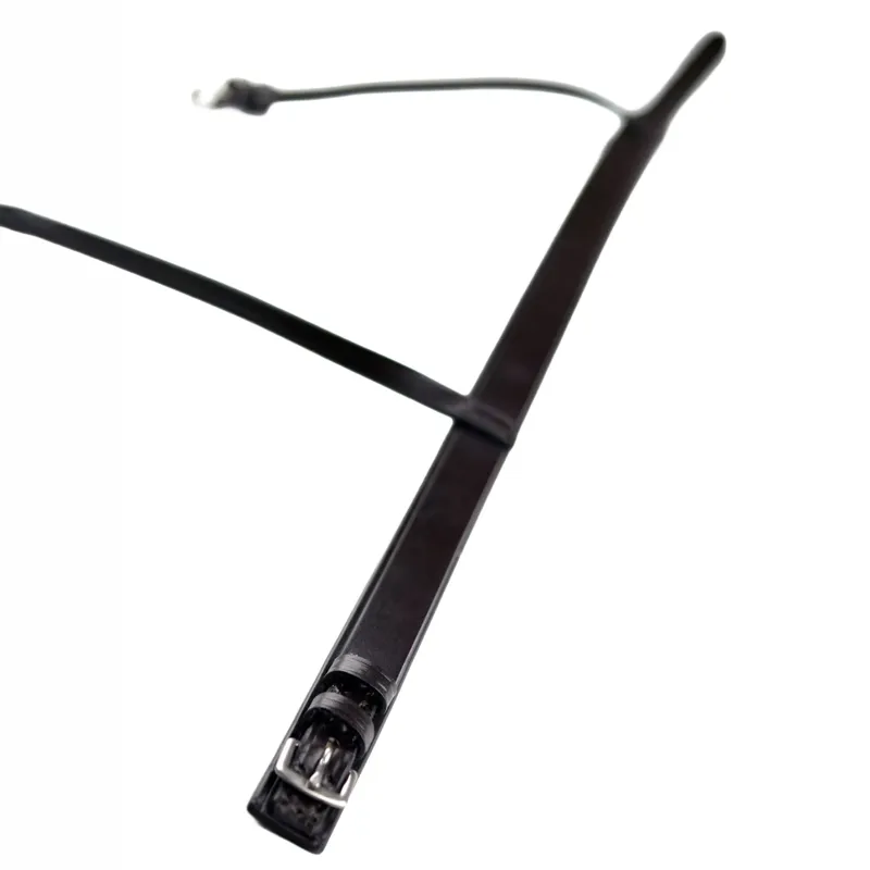 Dever Classic Comfort Plain Wide Noseband - Black