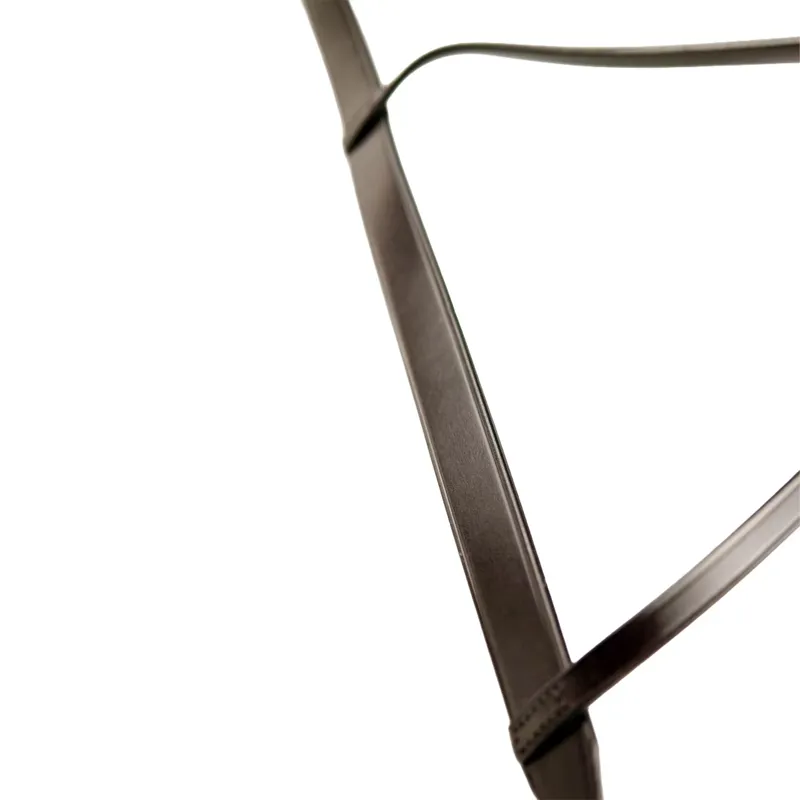 Dever Classic Comfort Plain Wide Noseband - Brown-1