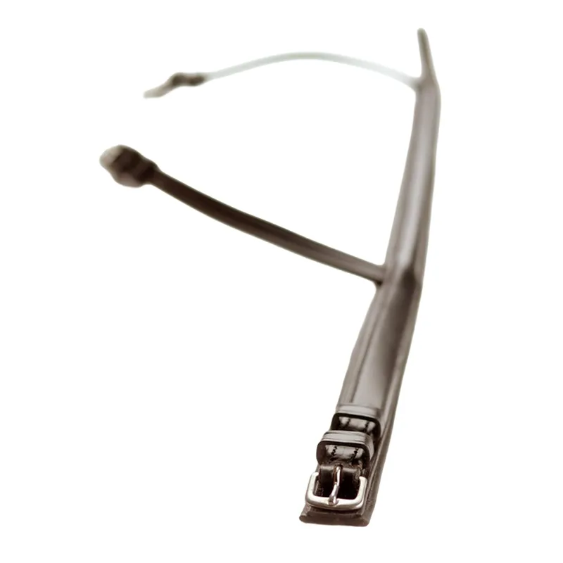 Dever Classic Comfort Show Cavesson Noseband - Brown-2