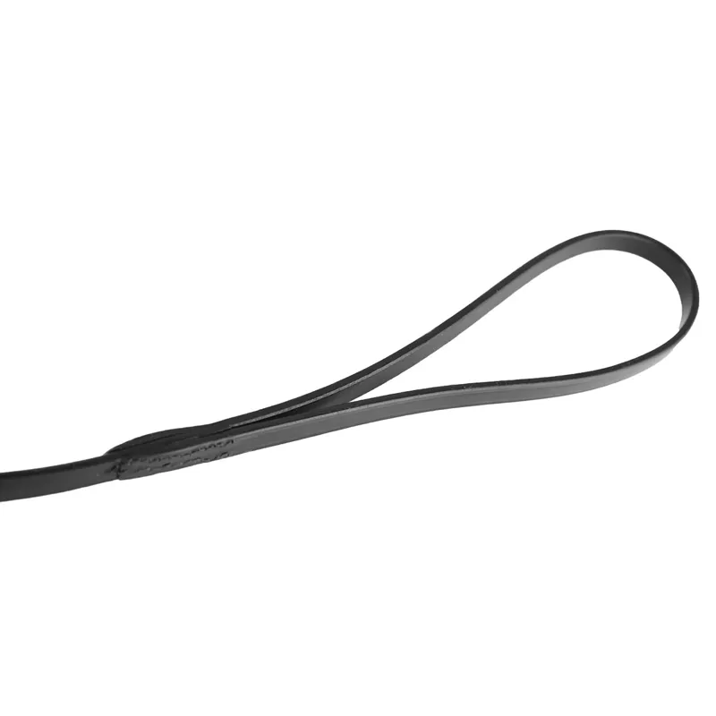 Dever Classic Plain Leather Lead - Black-1