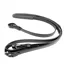 Dever Classic Buckle Billet Rubber Grip Reins - Black