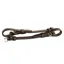 Dever Classic Buckle Billet Cheek Pieces - Brown