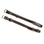 Dever Classic Hook Stud Cheek Pieces - Brown