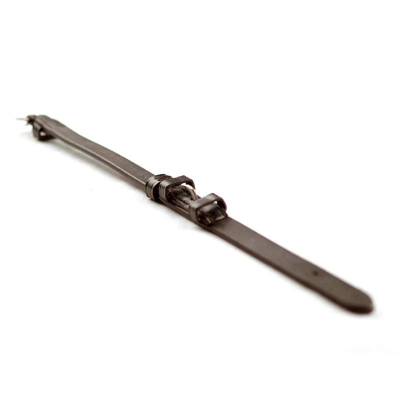 Dever Classic Hook Stud Cheek Pieces - Brown-2