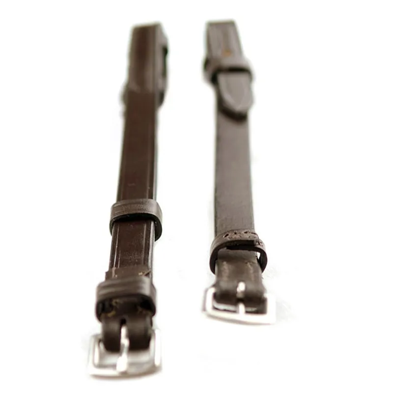 Dever Classic Hook Stud Cheek Pieces - Brown-3