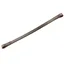 Dever Classic Plain Flat Browband - Brown