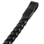Dever Classic Braided Leather Browband - Black