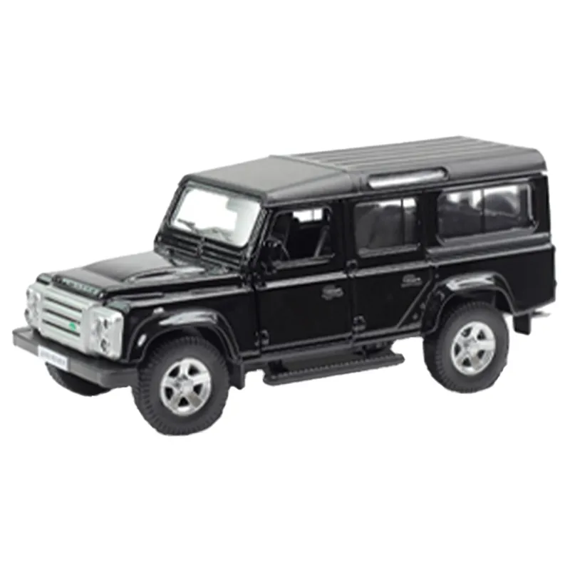 Platinum Land Rover Defender Toy - Black