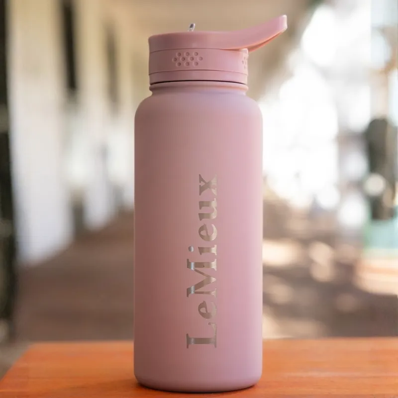 LeMieux 0.9L Water Bottle - Wild Rose-2