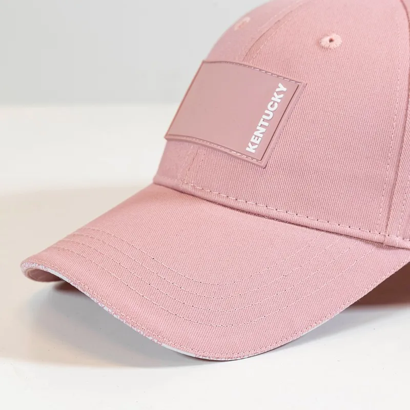 Kentucky Rubber Logo Baseball Cap - Old Rose-1