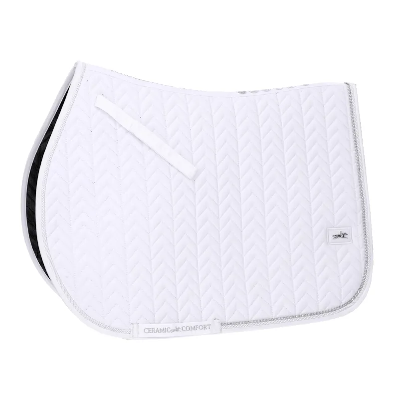 Schockemohle Ceramica Jump Saddle Pad - White