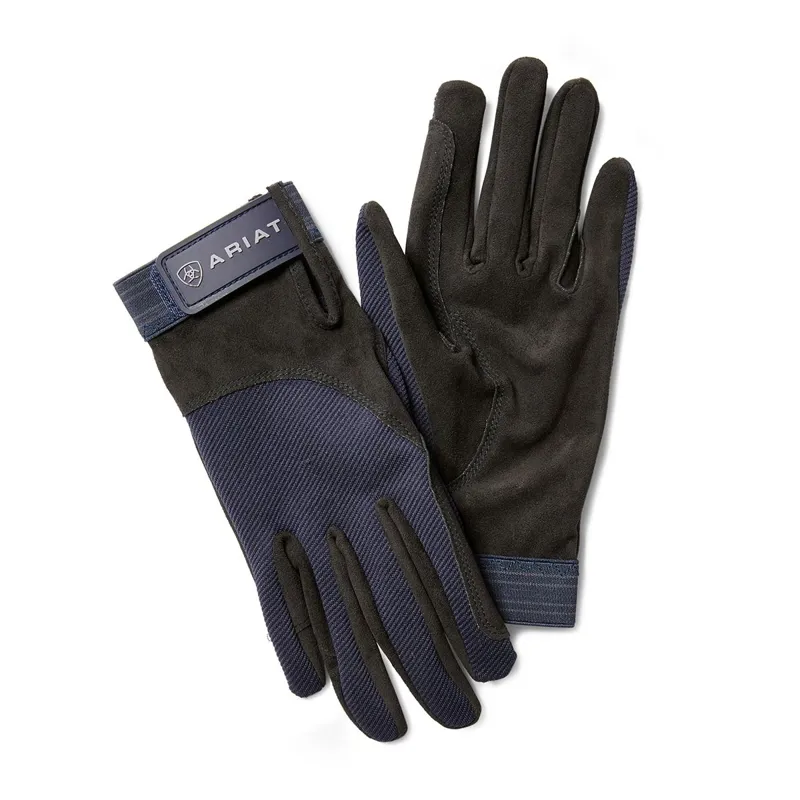 Ariat Tek Grip Riding Gloves - Navy-1
