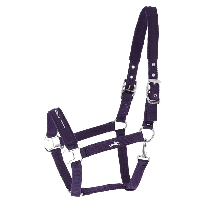 Schockemohle Memphis III Halter - Dark Purple-1