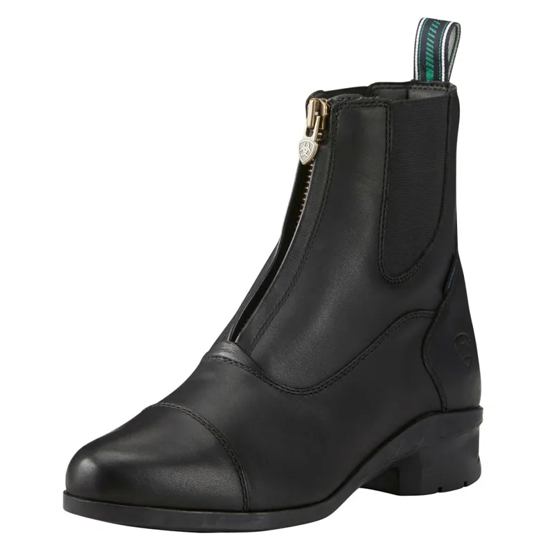 Ariat Heritage IV Zip H2O Ladies Paddock Boots - Black