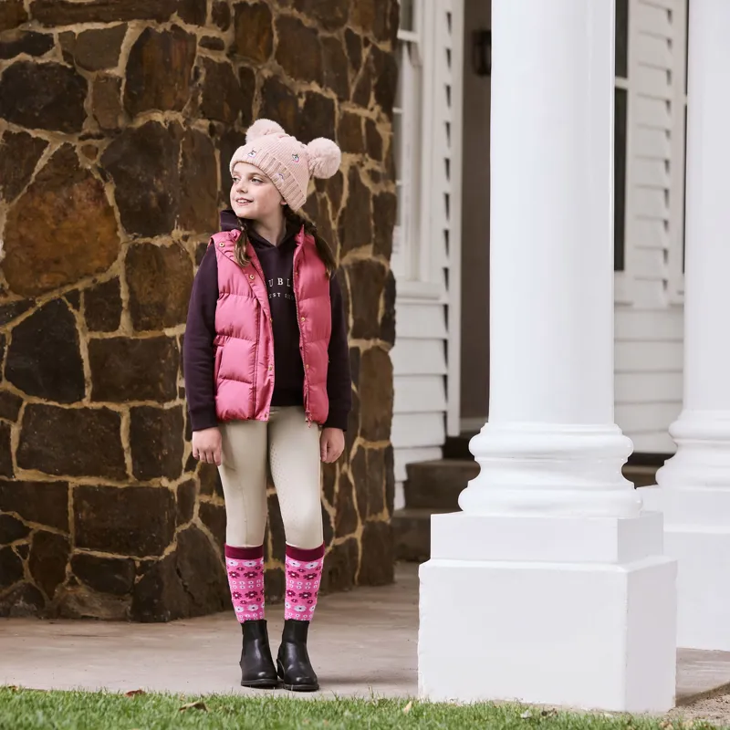 Dublin Patrice Junior Puffer Vest - Red Violet-7