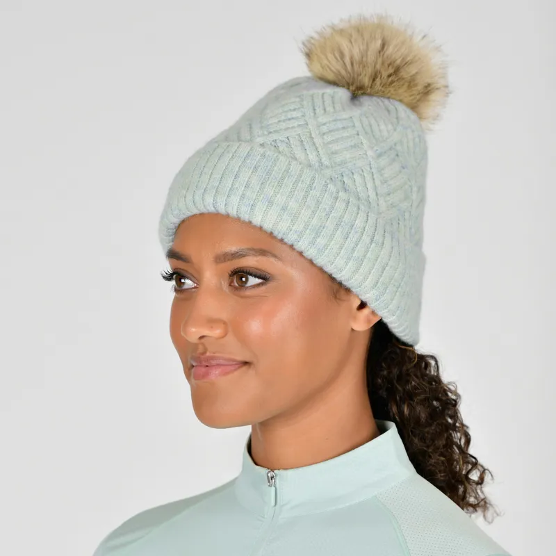 Dublin Bea Beanie - Green Heather-1
