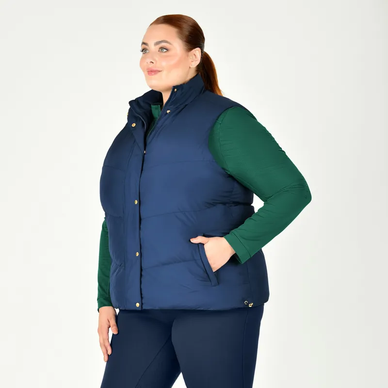 Dublin Patrice Ladies Puffer Vest - Naval Academy-5