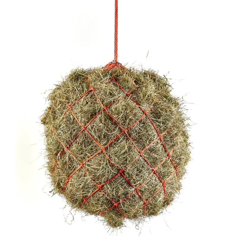 Shires Large Hole 42in Hay Net - Orange