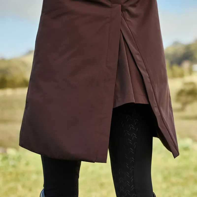 WeatherBeeta All Purpose Waterproof Insulated Longline Jacket - Espresso-7