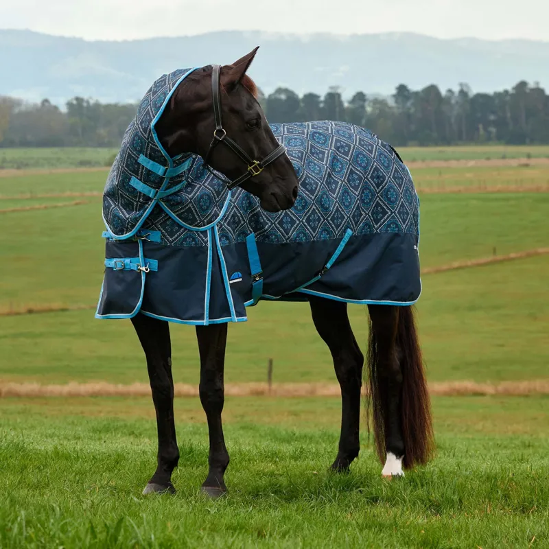 WeatherBeeta ComFiTec Heritage 220g Detachable Neck Turnout - Paisley-1