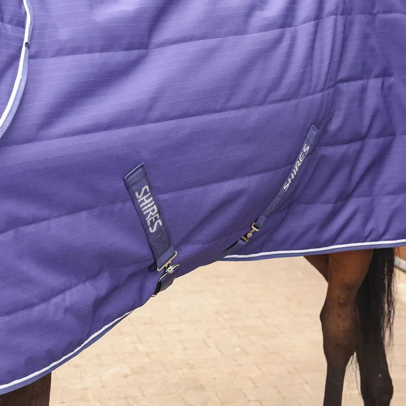 Shires Tempest Original 600D 100 Detach-A-Neck Stable Blanket - Navy-9