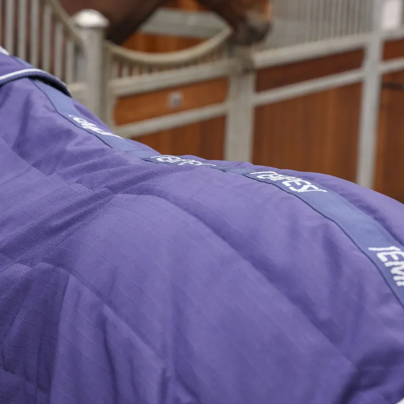 Shires Tempest Original 600D 100 Detach-A-Neck Stable Blanket - Navy-7