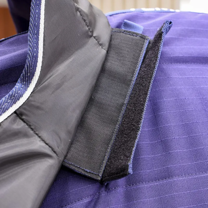 Shires Tempest Original 600D 100 Detach-A-Neck Stable Blanket - Navy-6