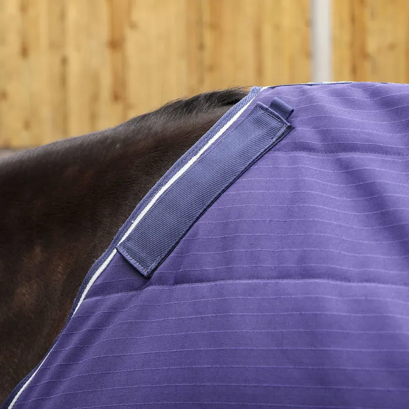 Shires Tempest Original 600D 100 Detach-A-Neck Stable Blanket - Navy-5