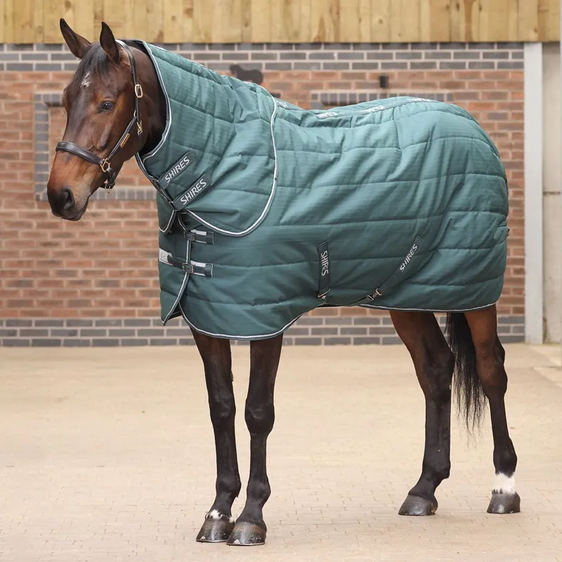 Shires Tempest Original 600D 200 Detach-A-Neck Stable Blanket Emerald