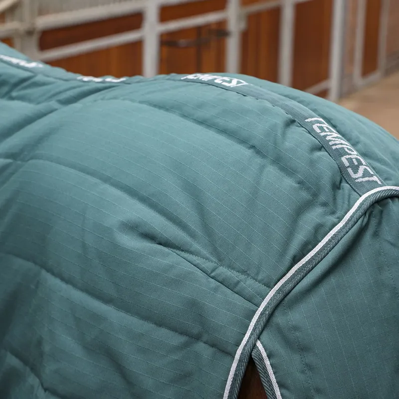 Shires Tempest Original 600D 200 Detach-A-Neck Stable Blanket Emerald-5