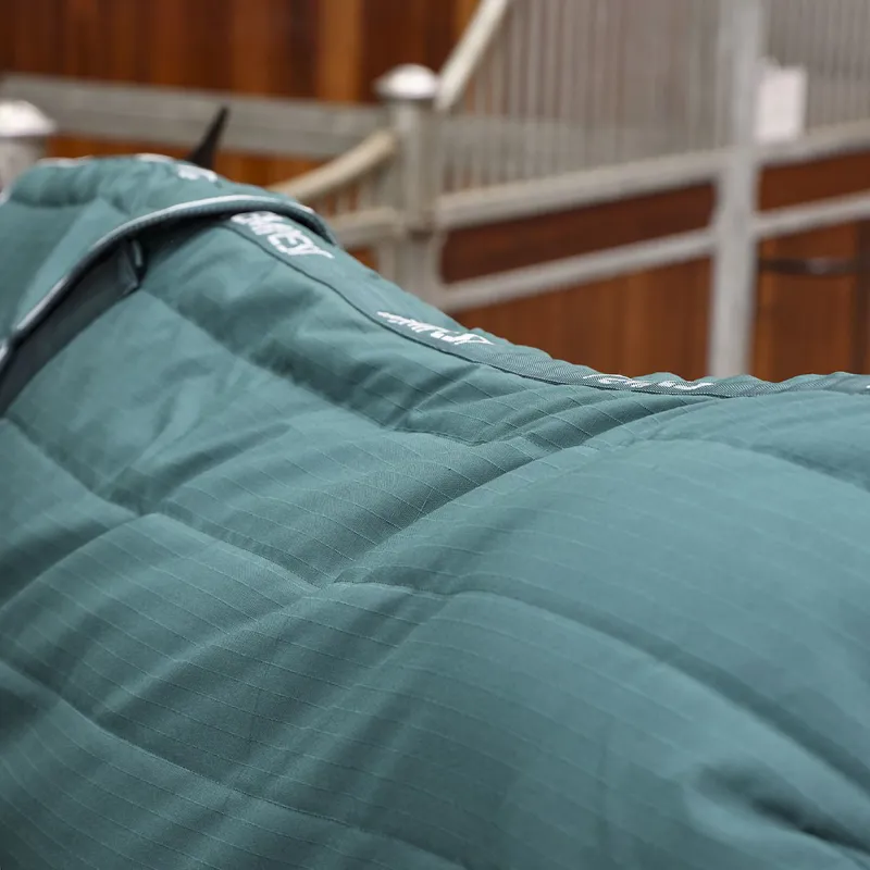 Shires Tempest Original 600D 200 Detach-A-Neck Stable Blanket Emerald-4