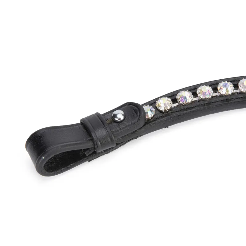 Velociti GARA Crystal Browband - Black/Iridescent Crystal-1