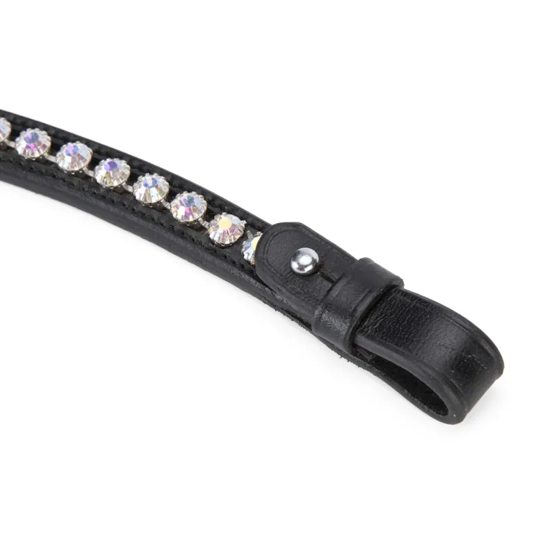 Velociti GARA Crystal Browband - Black/Iridescent Crystal-3